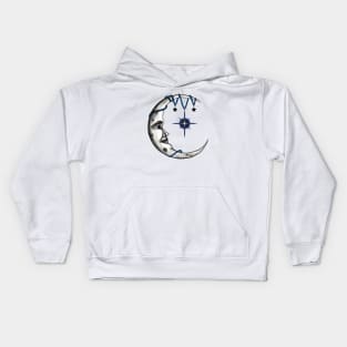 Man in the Moon Kids Hoodie